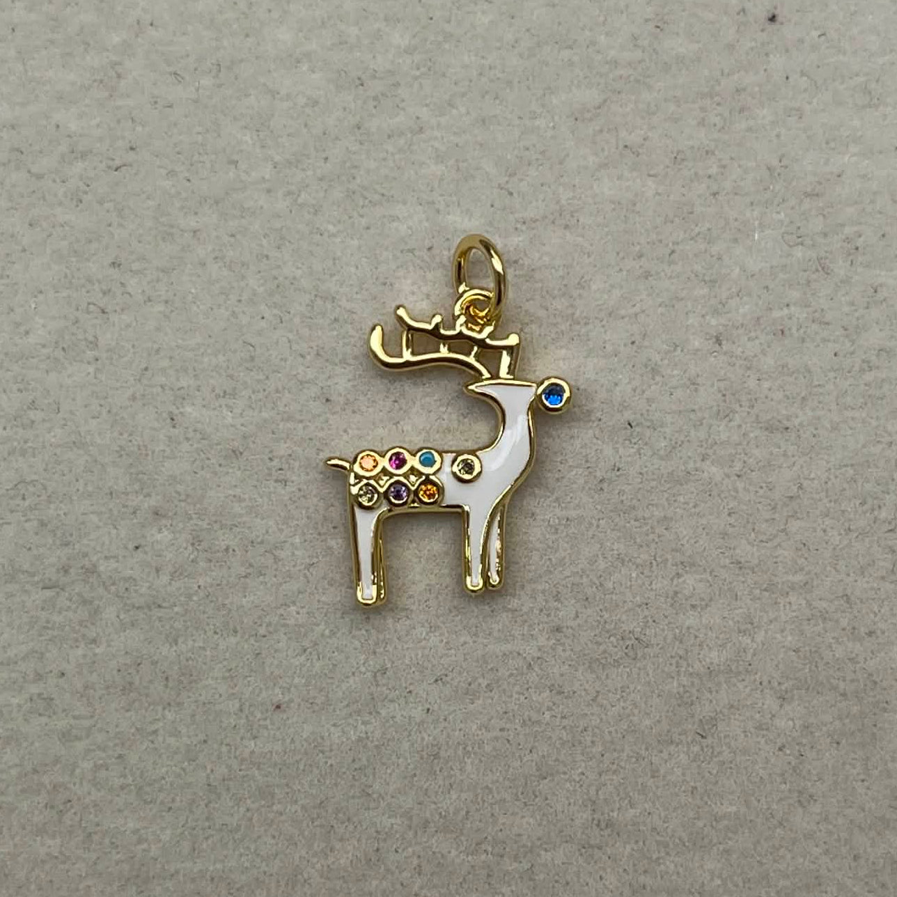 The Christmas Reindeer Charm