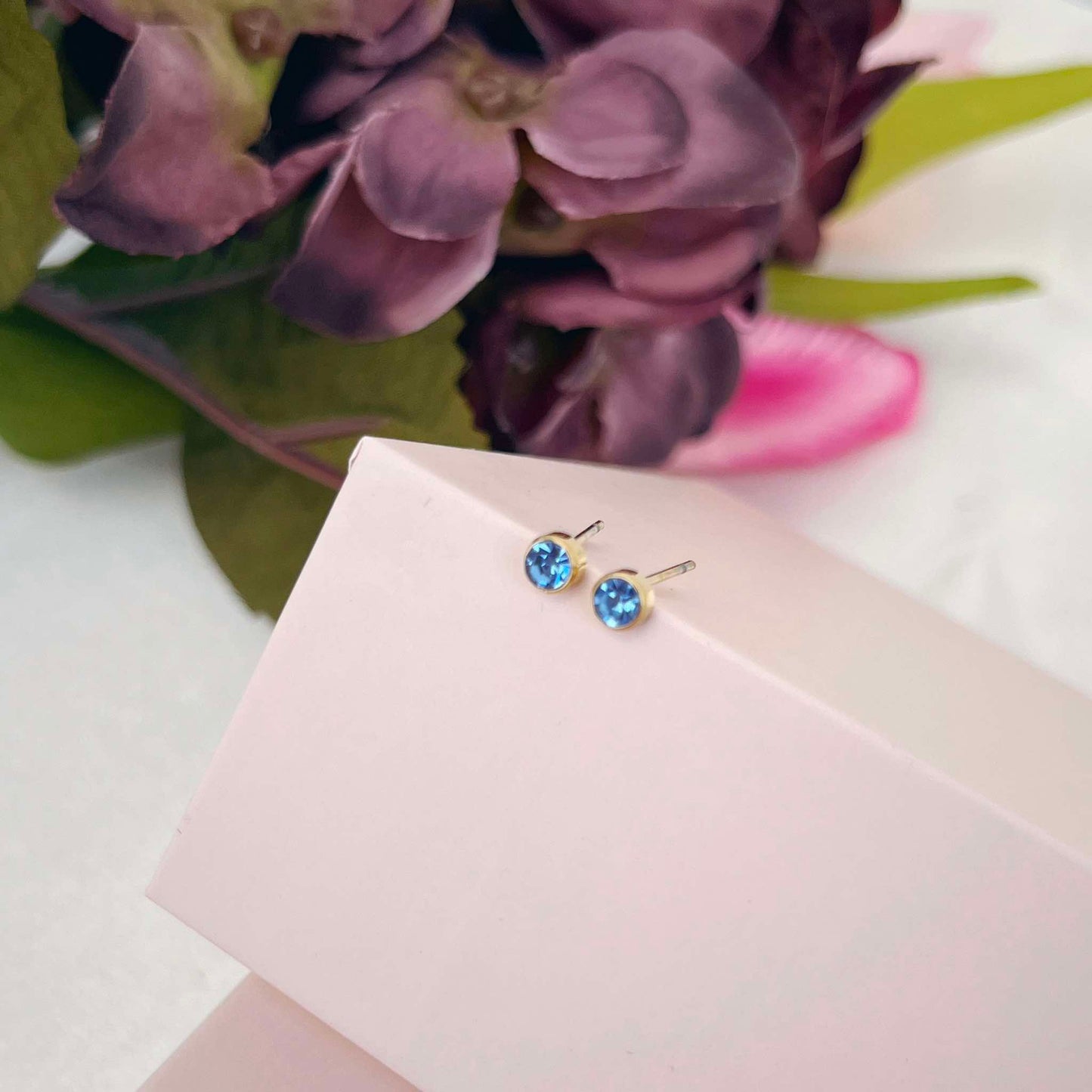 Birthstone Earrings - March