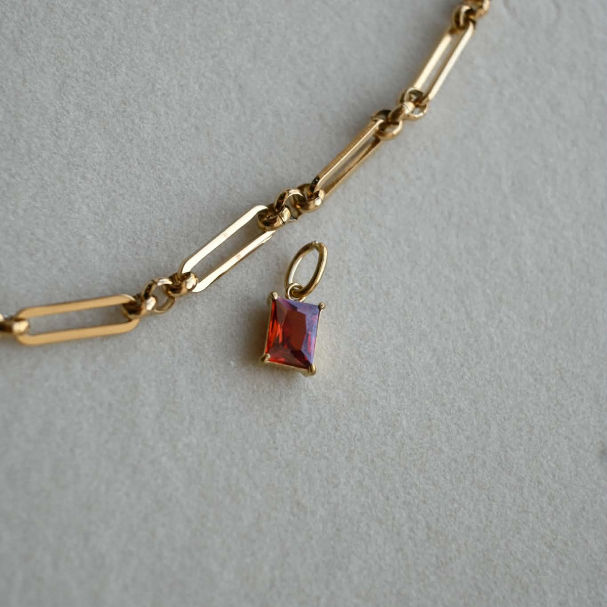 Birthstone Charm - January