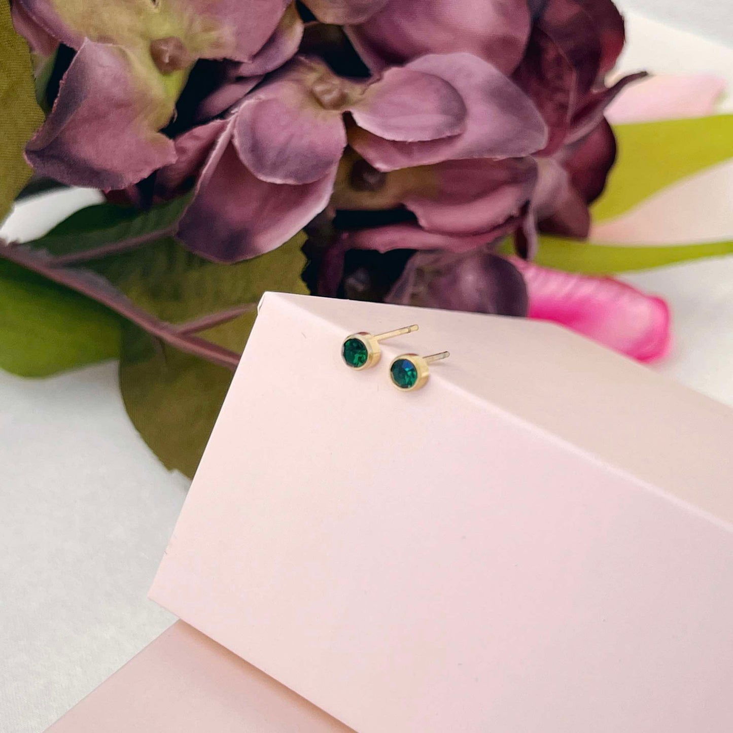 Birthstone Earrings - May
