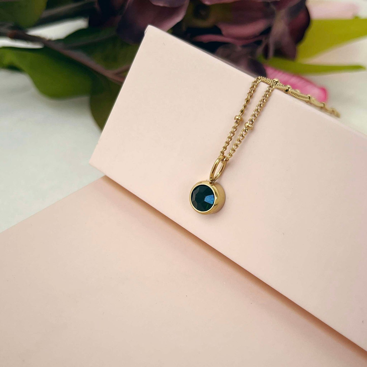 Birthstone Necklace - May