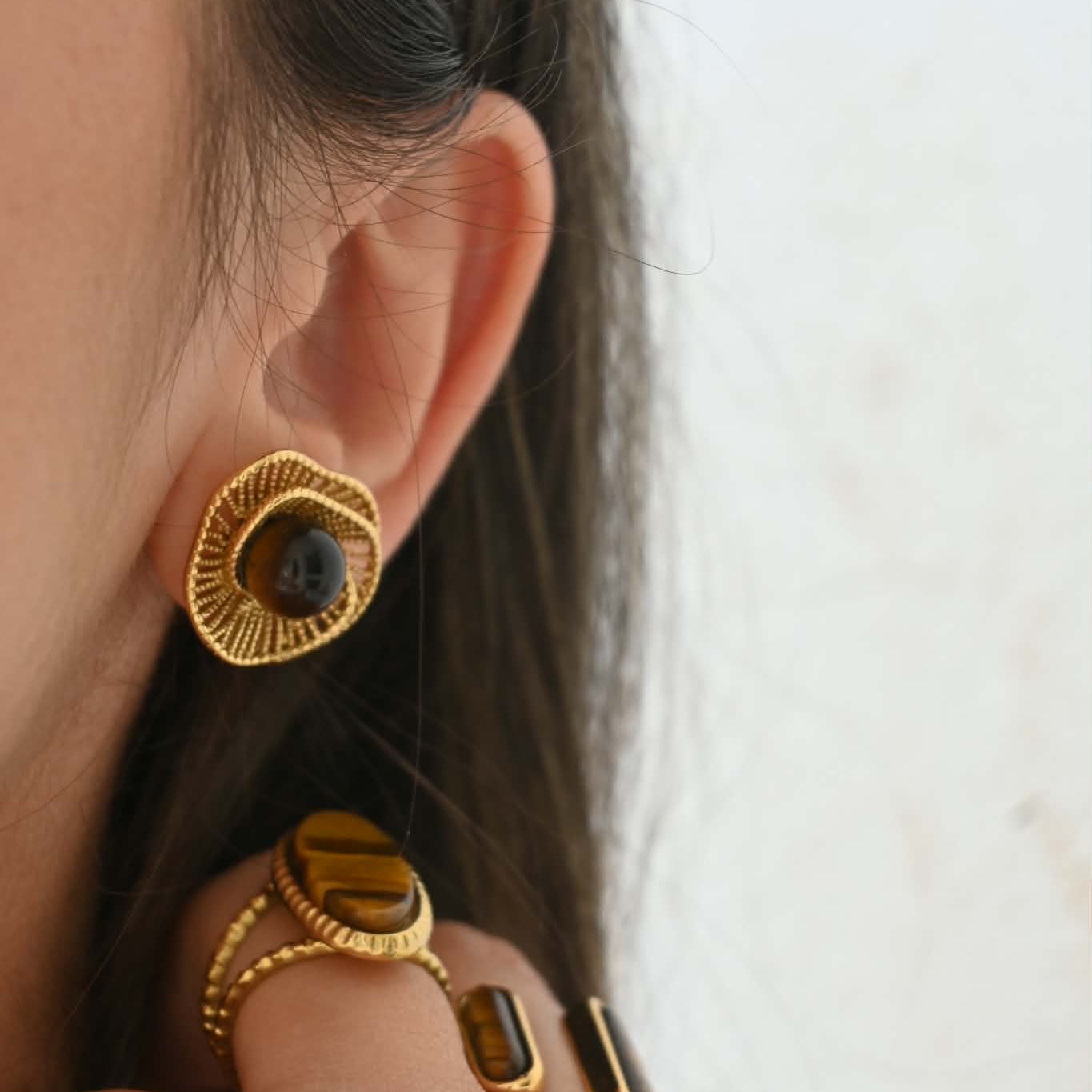 Ember Studs