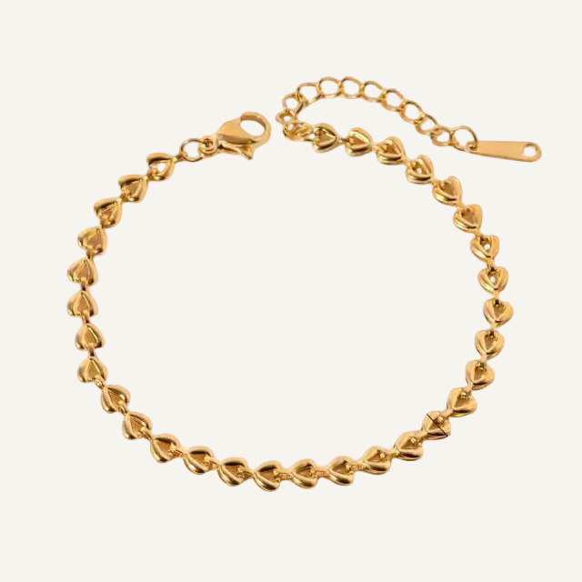 Heart Chain Bracelet