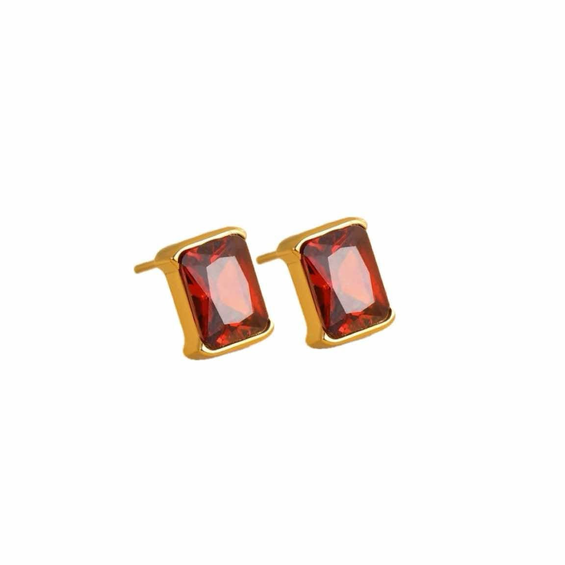 Sophie Earrings - Red