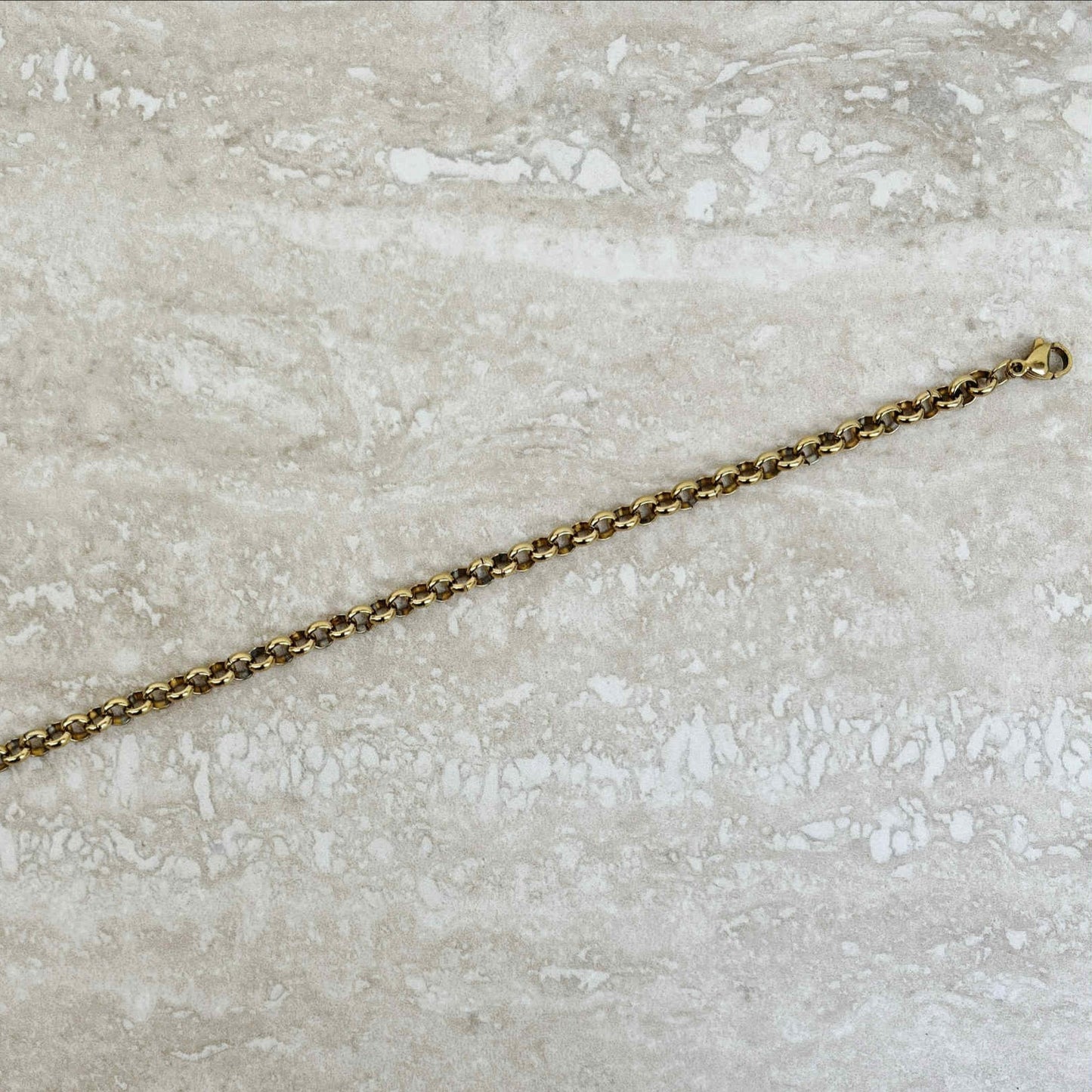 Rolo Chain Bracelet - Charm Base