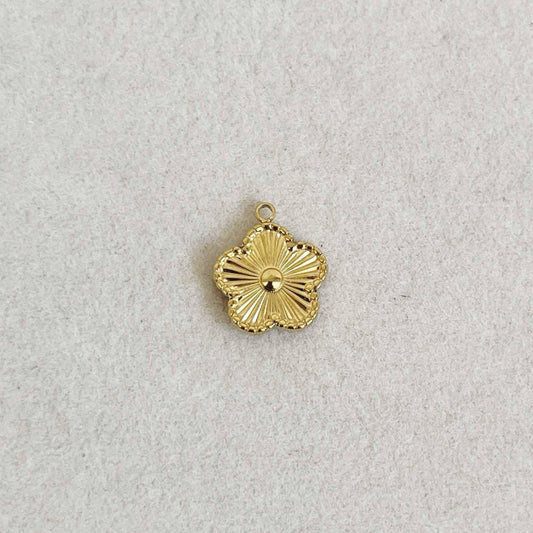 Five Leave Gold Flower