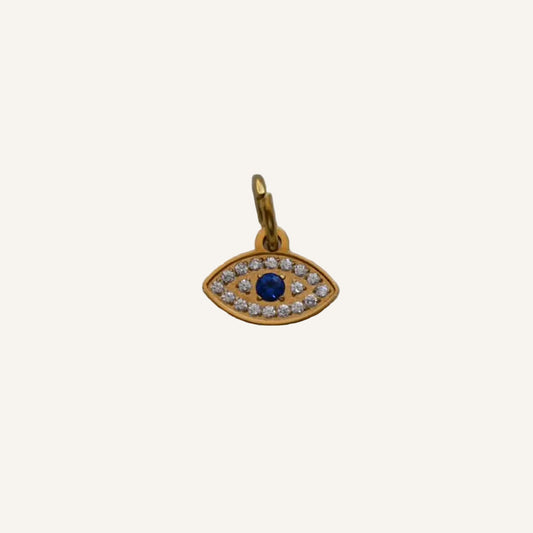 The Evil Eye Charm - Blue