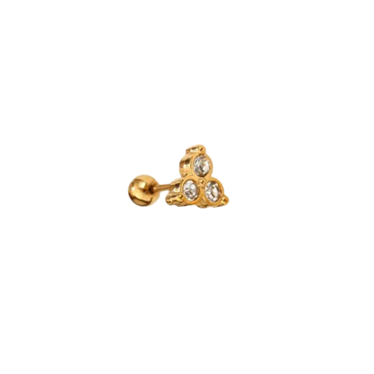 3 Petal Ear Piercing