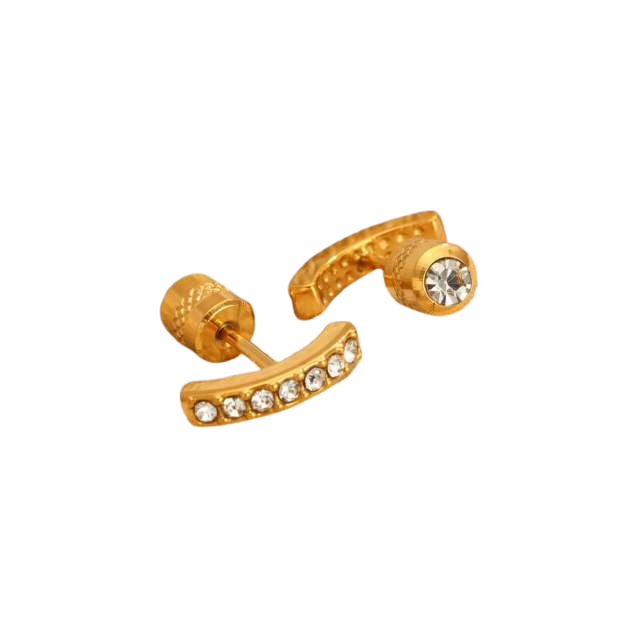 Curve Diamond Bar Piercing