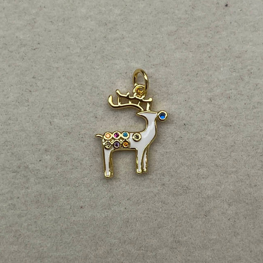 The Christmas Reindeer Charm
