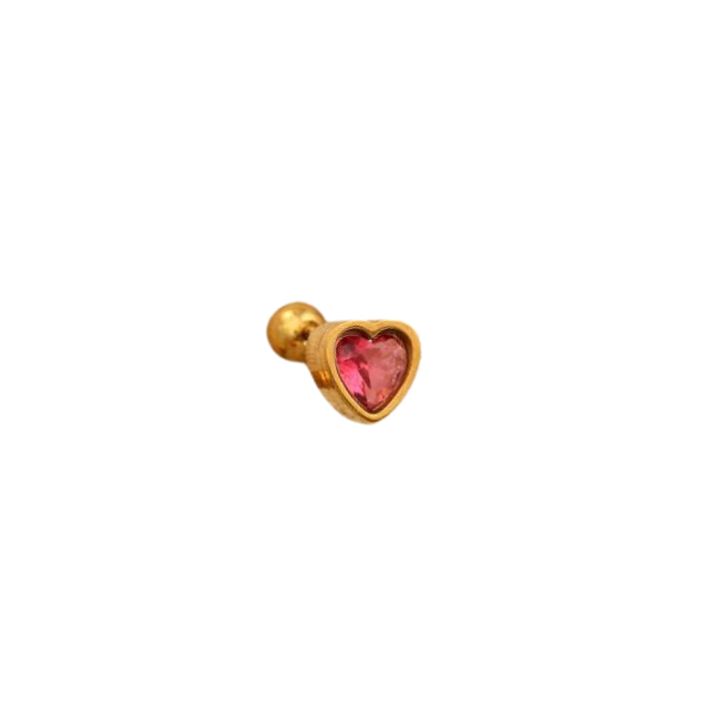 Pink Heart Piercing