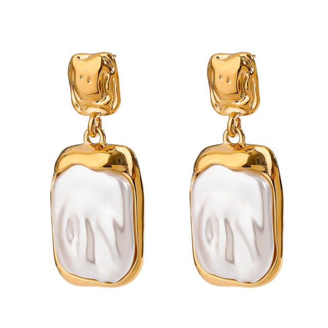 Mora Pearl Statement Earrings