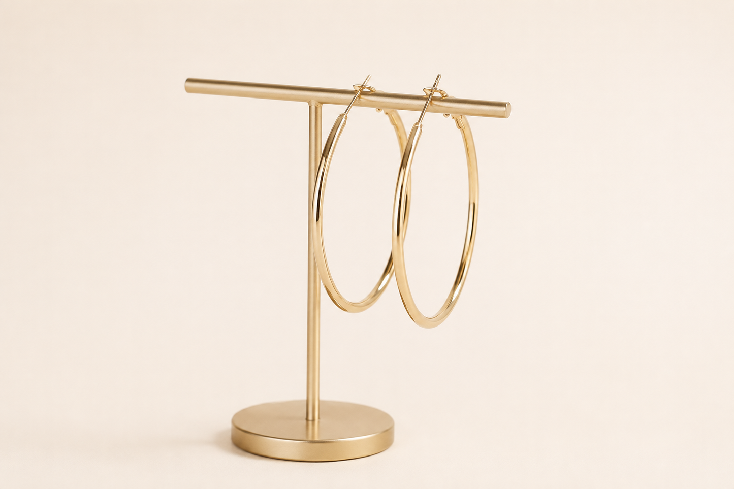 The Helena Hoop - Gold Large