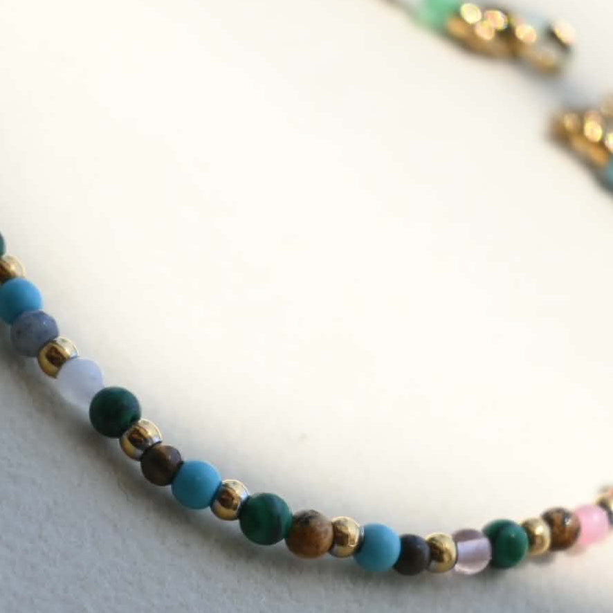 Aurora Beads Anklet