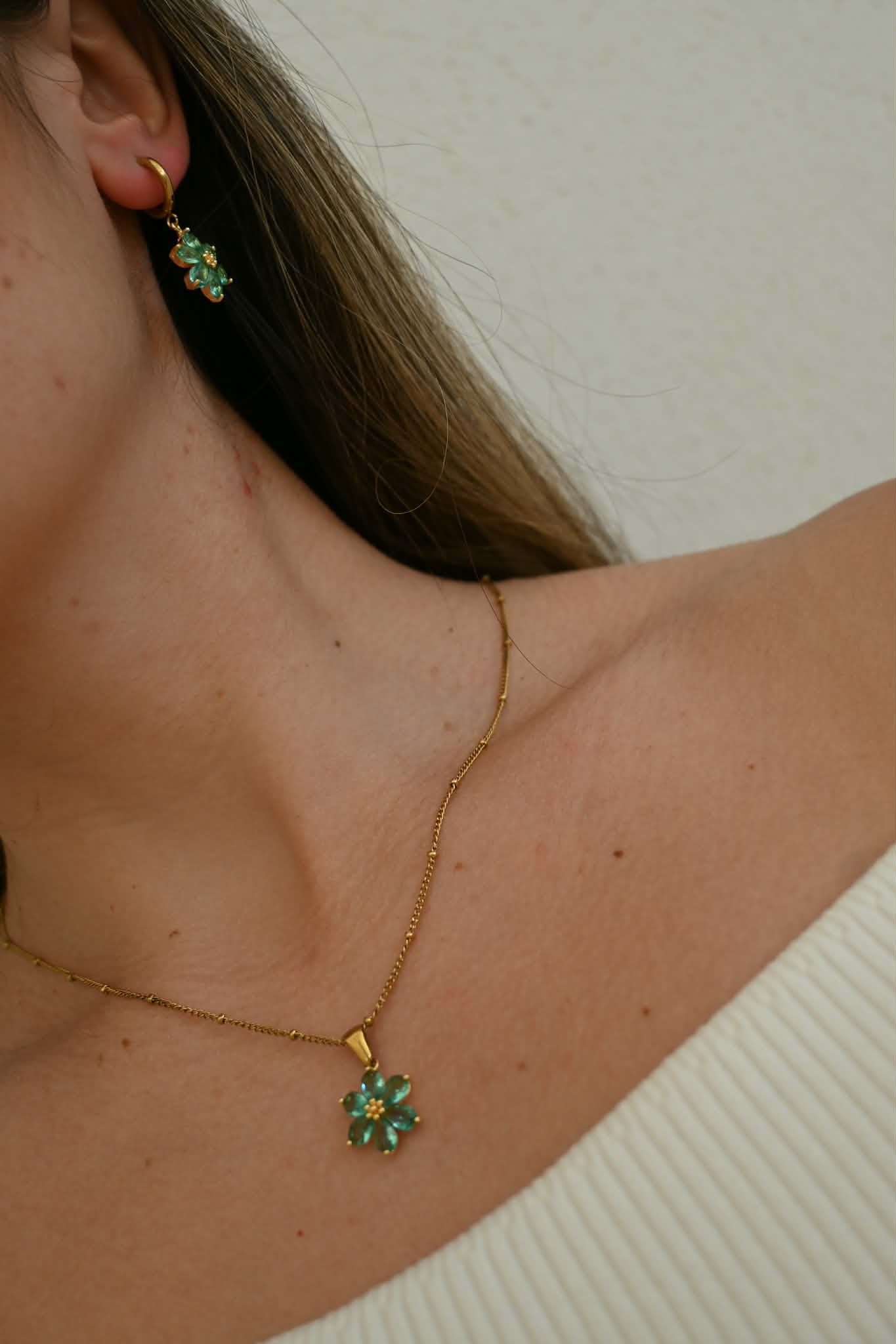 Fjura Charm - Aquamarine