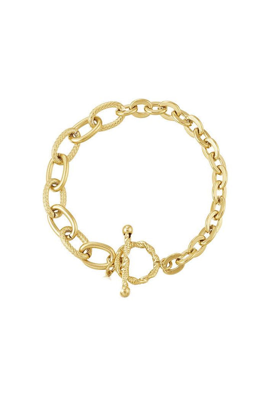 Link bracelet - Gold