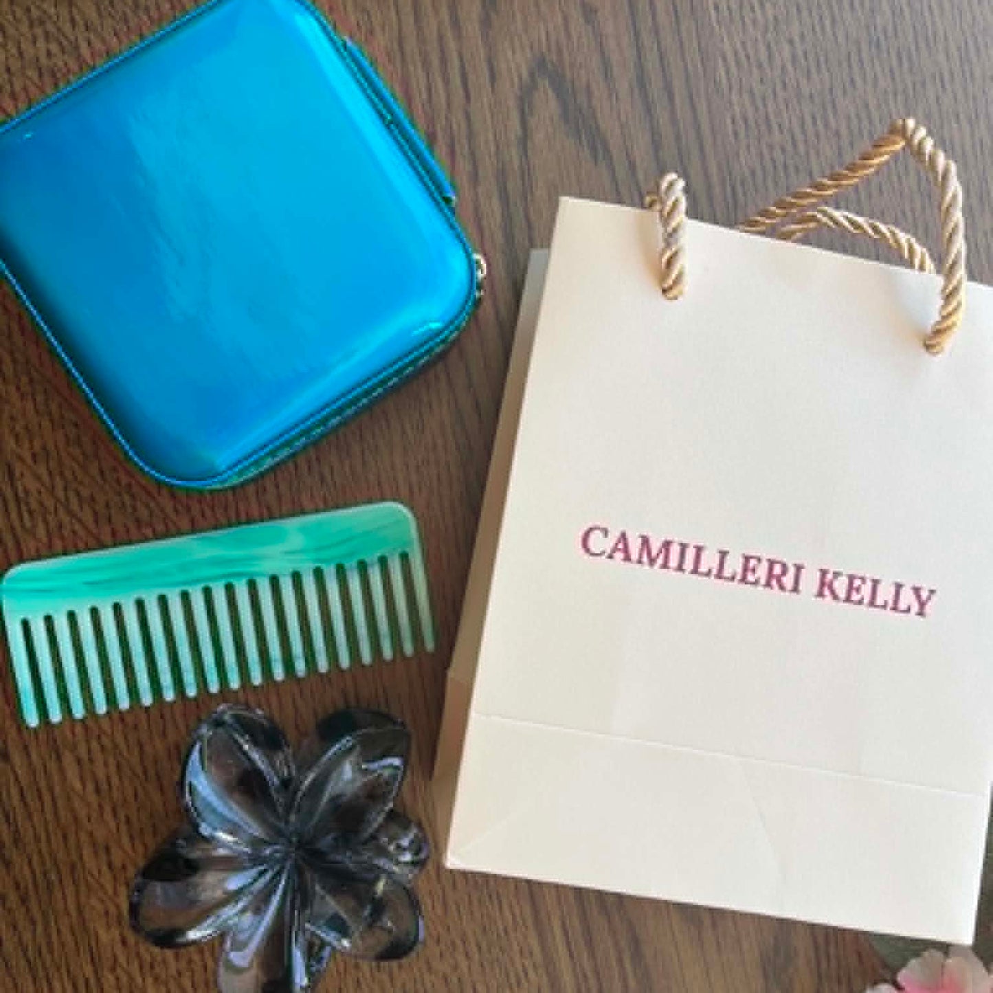 Beach / Travel Jewellery Box - Blue
