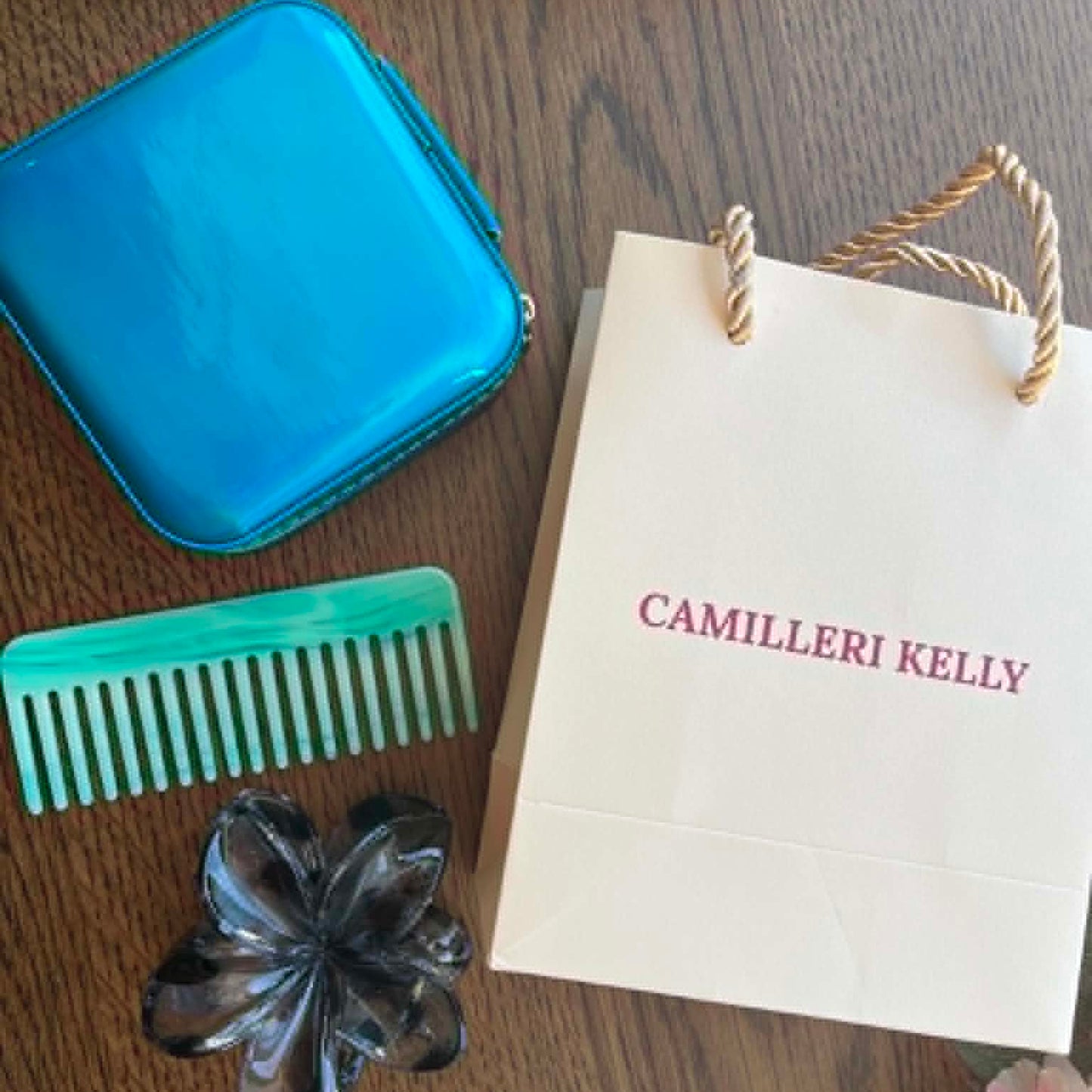 Hair Comb - Blue