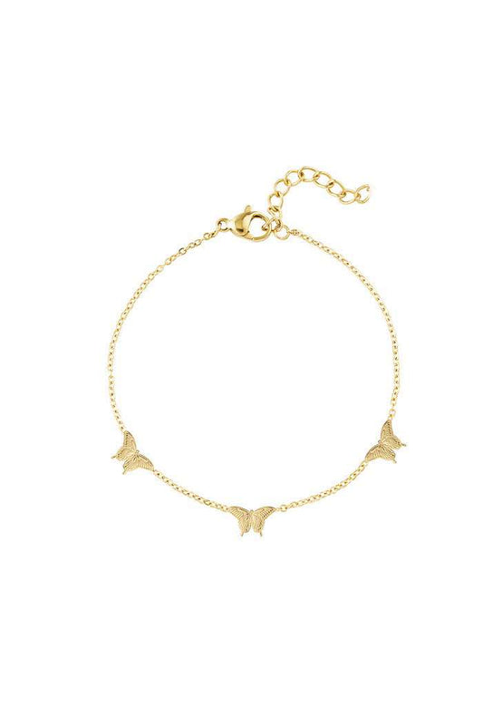 Gold Butterfly Bracelets