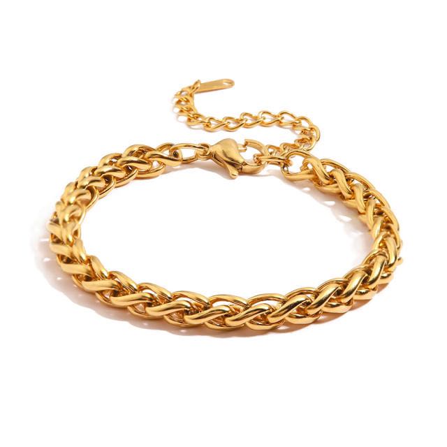 Chunky Gold Chain Bracelet