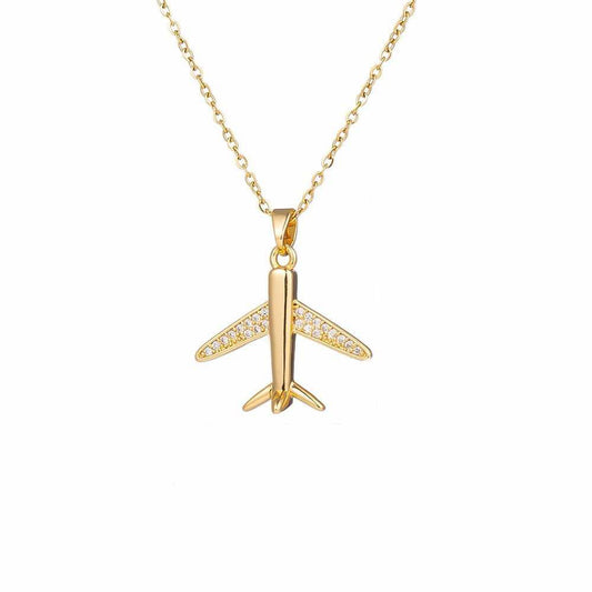 Airplane Character Pendant Charm