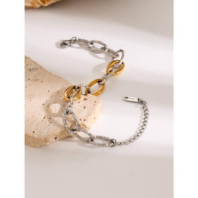 Duo chain bracelet