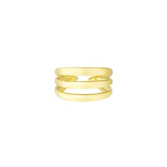 3 Layer Gold Ring