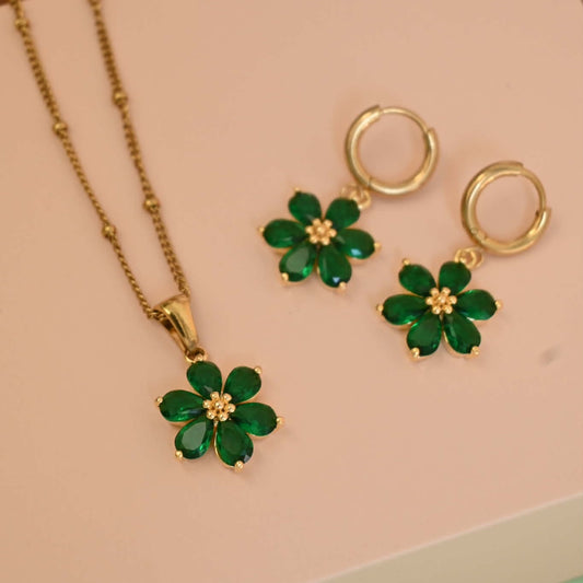 Fjura Charm - Dark Green