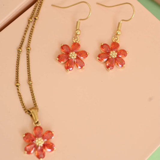 Fjura Charm - Red Orange