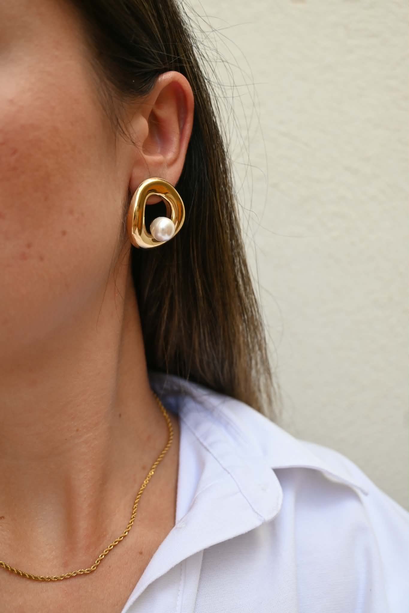 Pearl Orbit Earrings