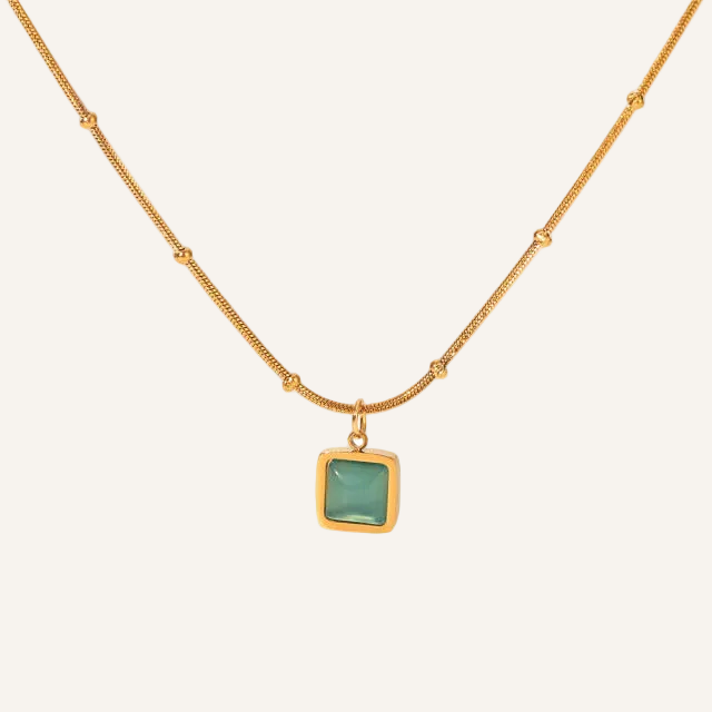 Ocean Heart Necklace