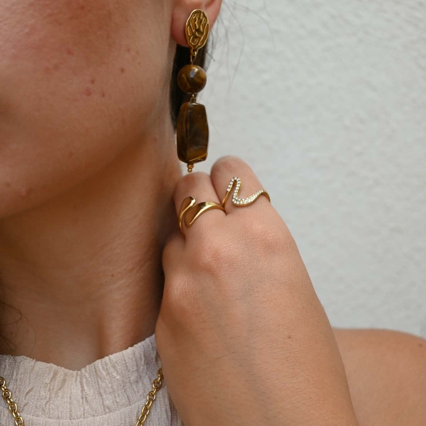 Golden Embrace Ring