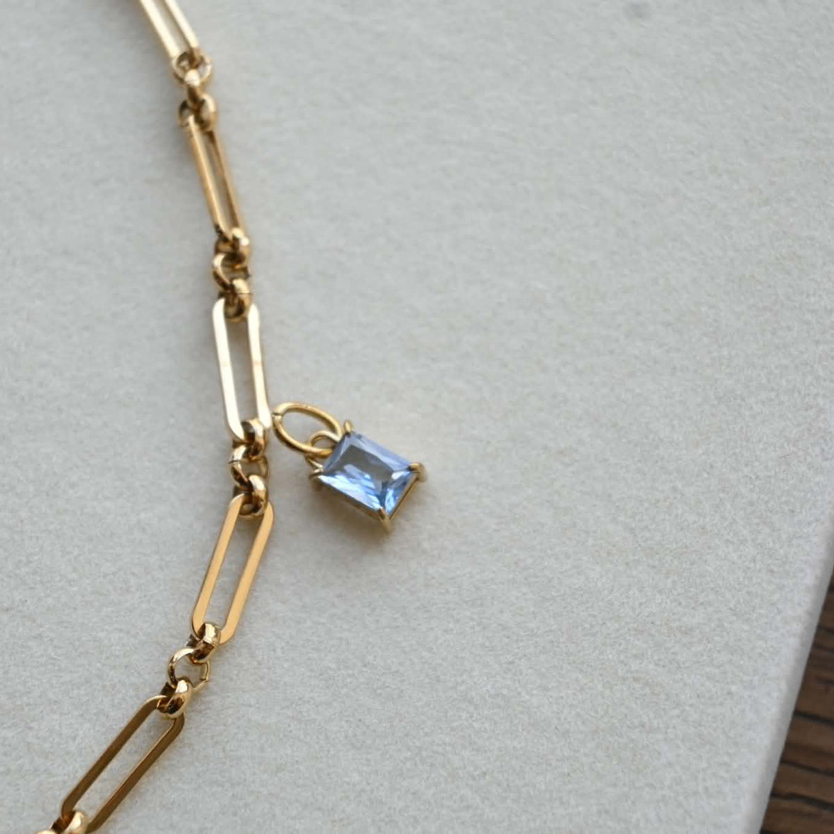 Birthstone Charm - March