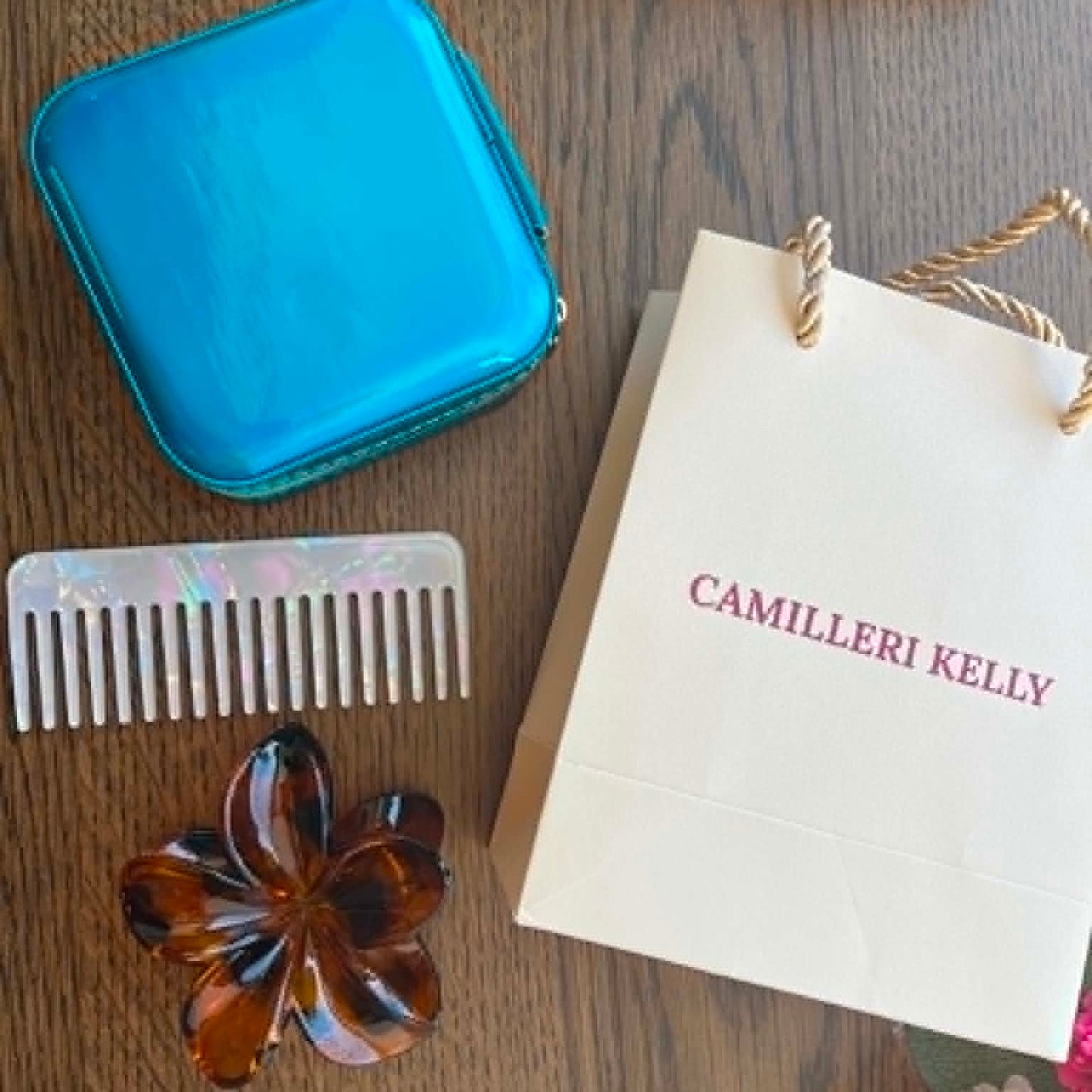 Hair Comb - White
