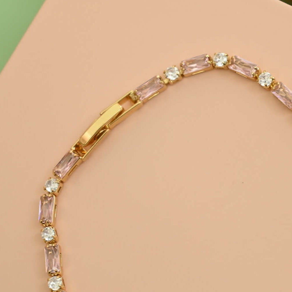Sofia Pink Tennis Bracelet