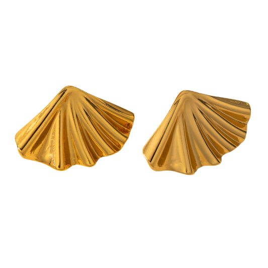 Fan Chunky Earrings