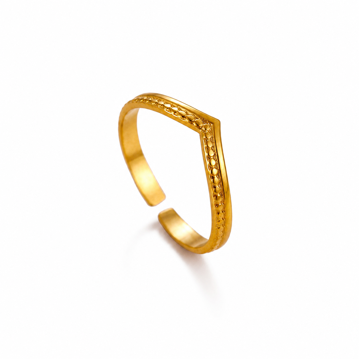 Vivia Chevron Ring