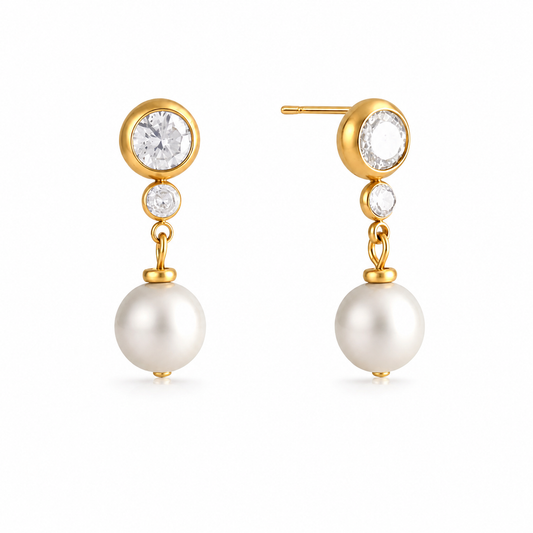 Elodie Pearl Earrings