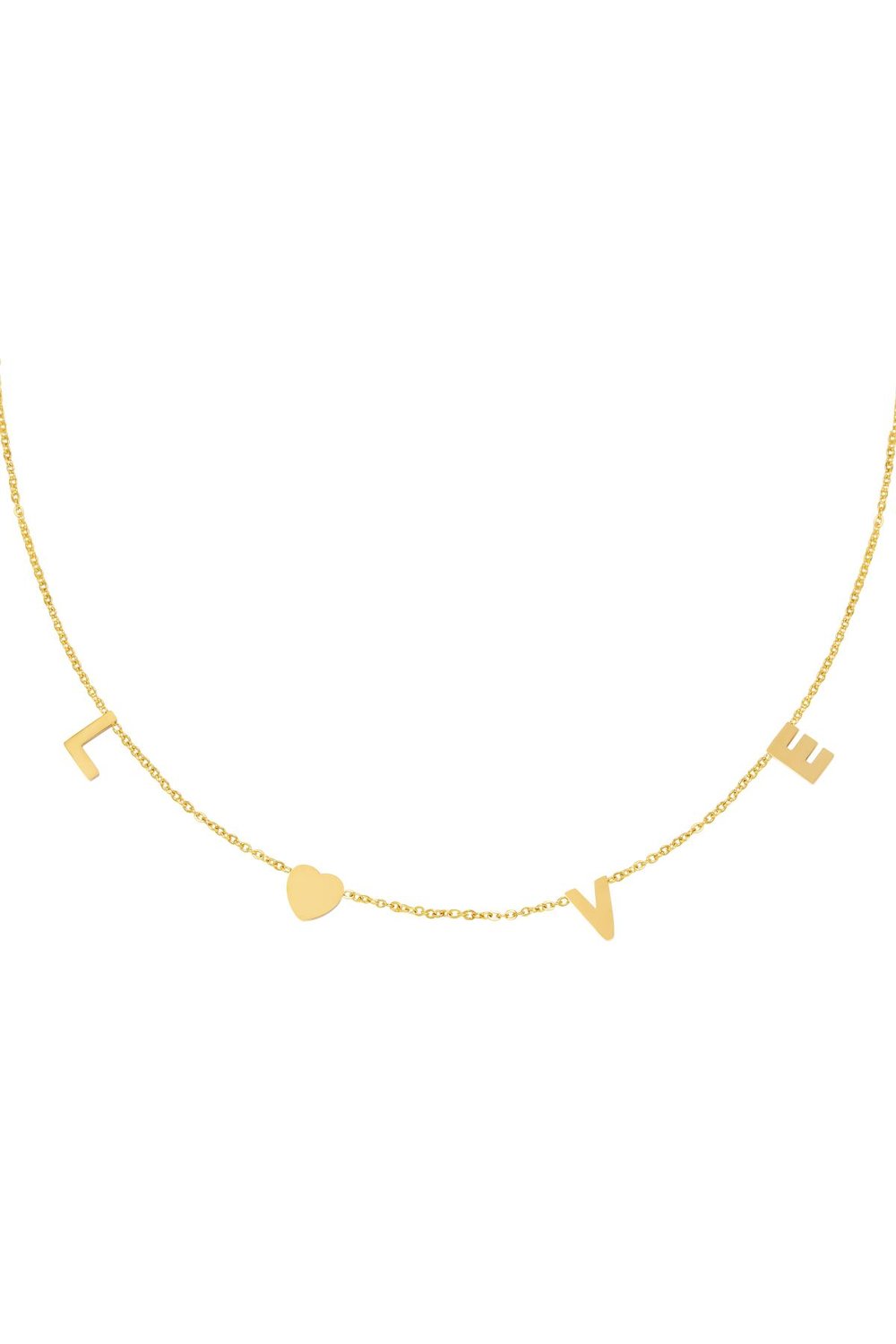 LOVE Gold Necklace