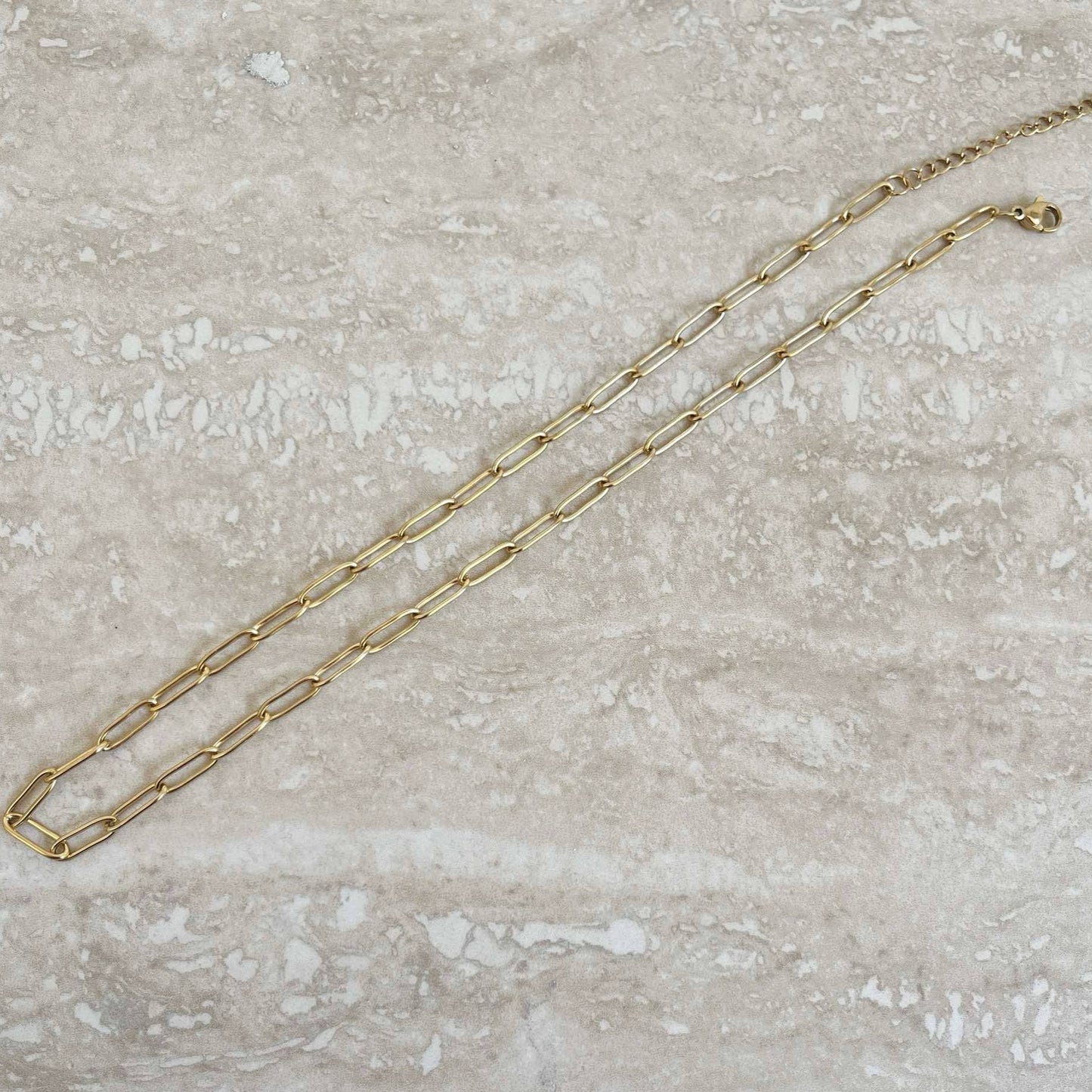 Paper Clip Necklace - Charm Base