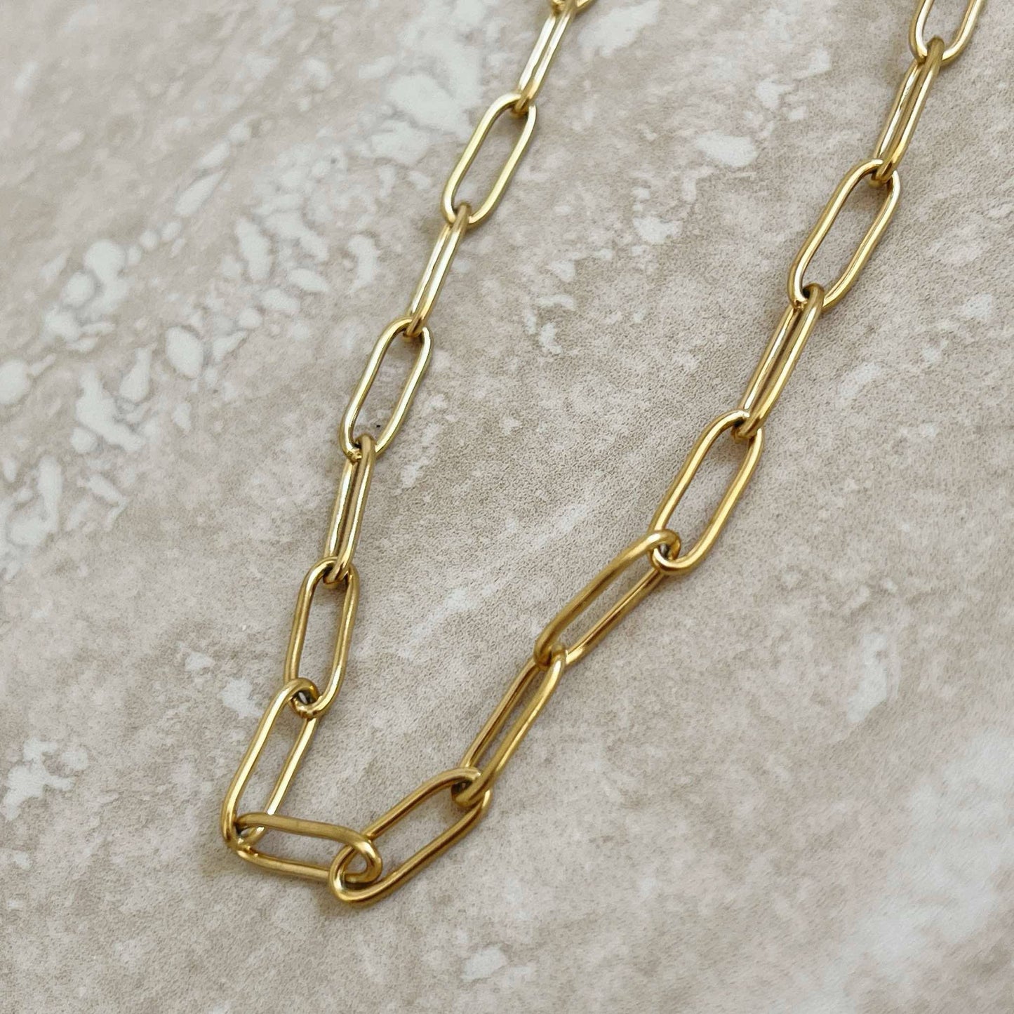 Paper Clip Necklace - Charm Base