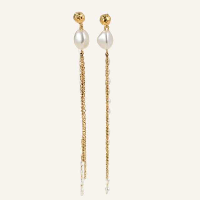 Pearl Dangling Earrings