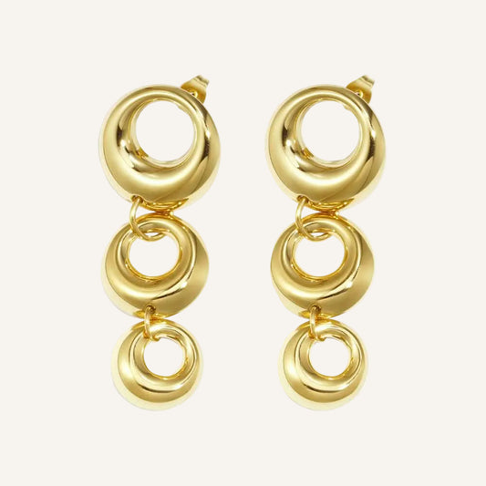 Circle Dangling Earrings