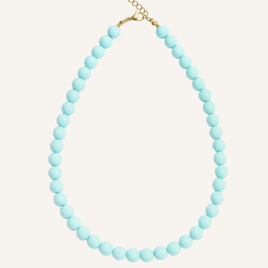 Beaded Neckleace - Blue