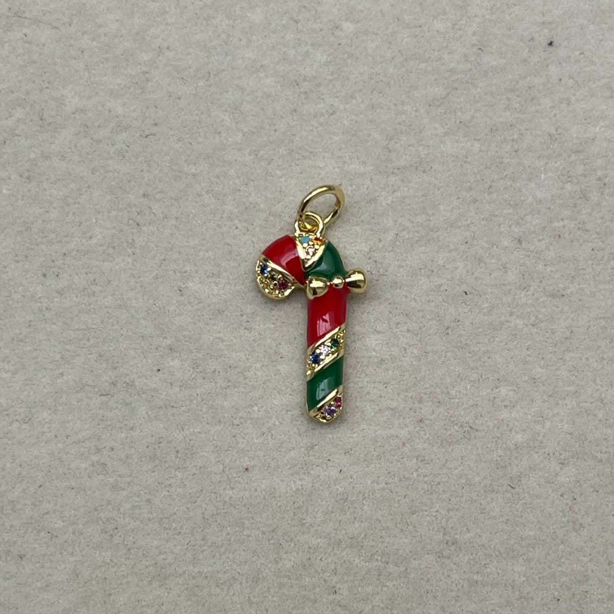 The Christmas Candy Cane Charm