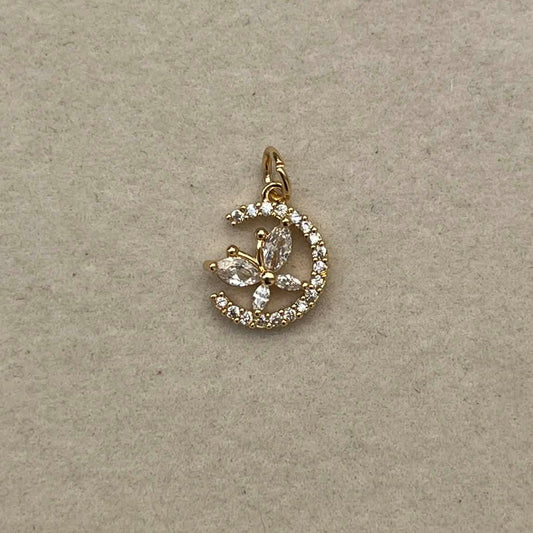 The Glam Butterfly Charm
