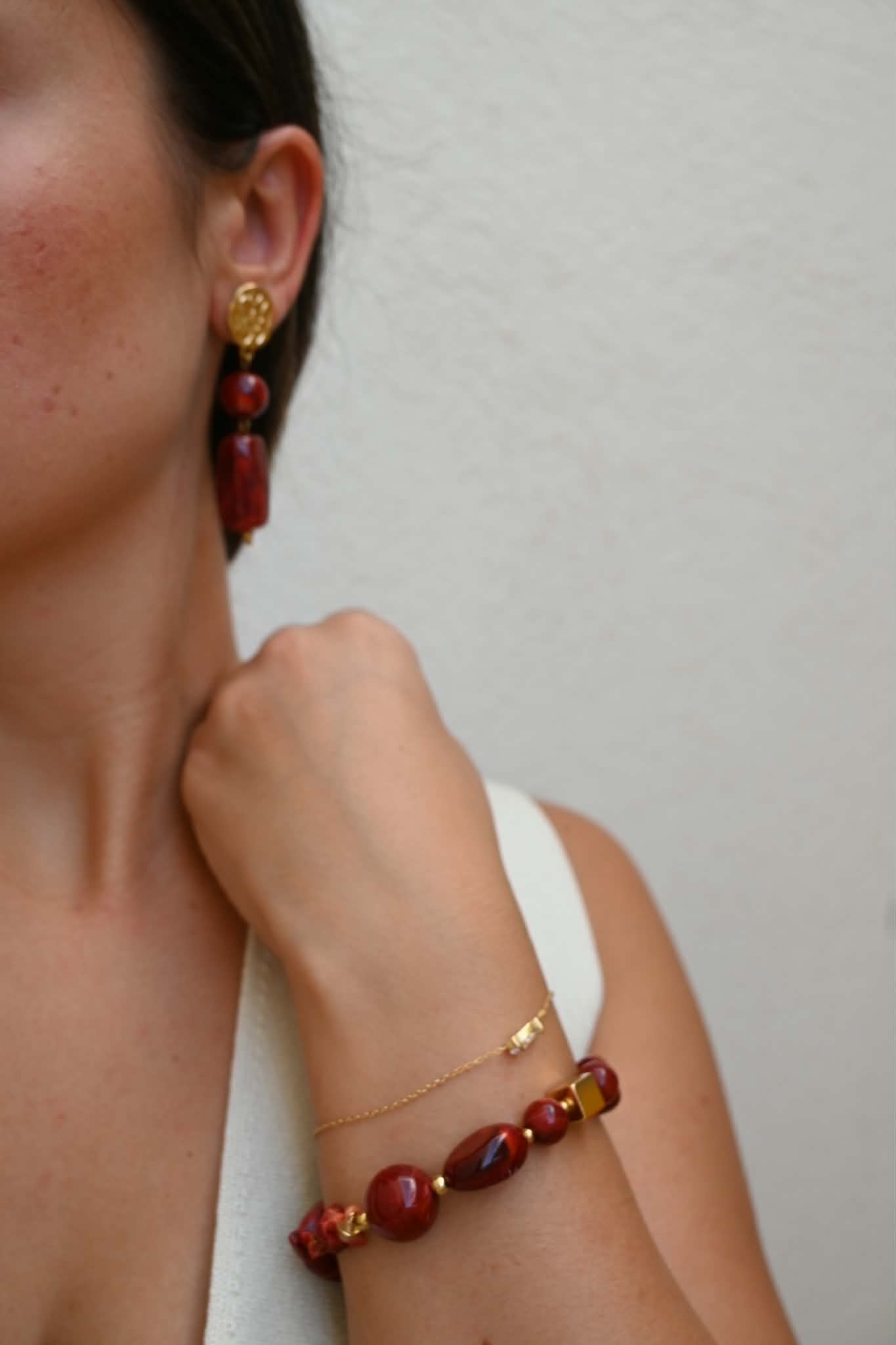 Garnet Muse Bracelet