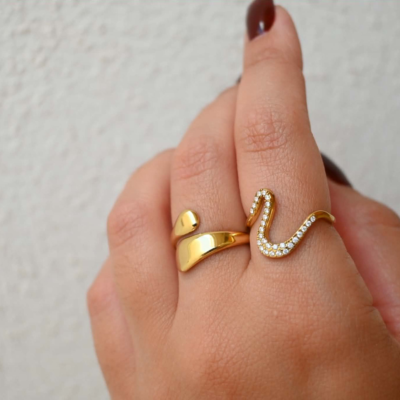Golden Embrace Ring
