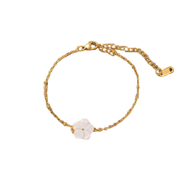 Shell Flower Bracelet