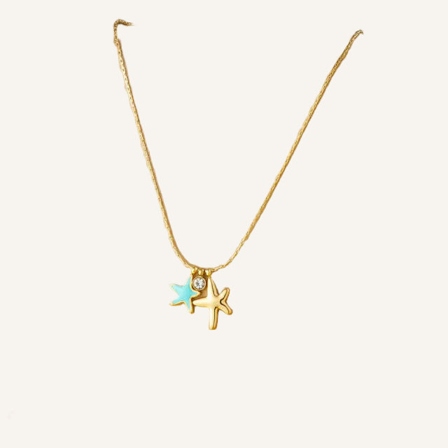 Starfish Charm Nexklace